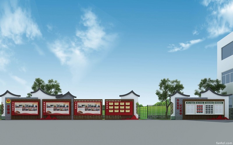 武警某支隊(duì)宣傳文化長(zhǎng)廊